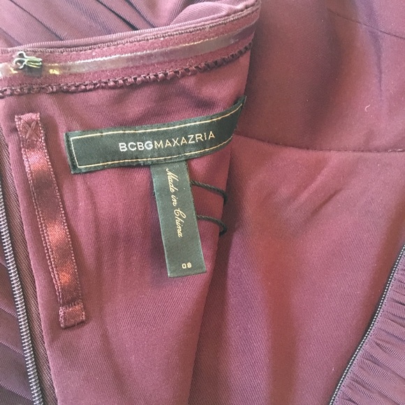 BCBG Maroon Dress - Picture 4 of 5